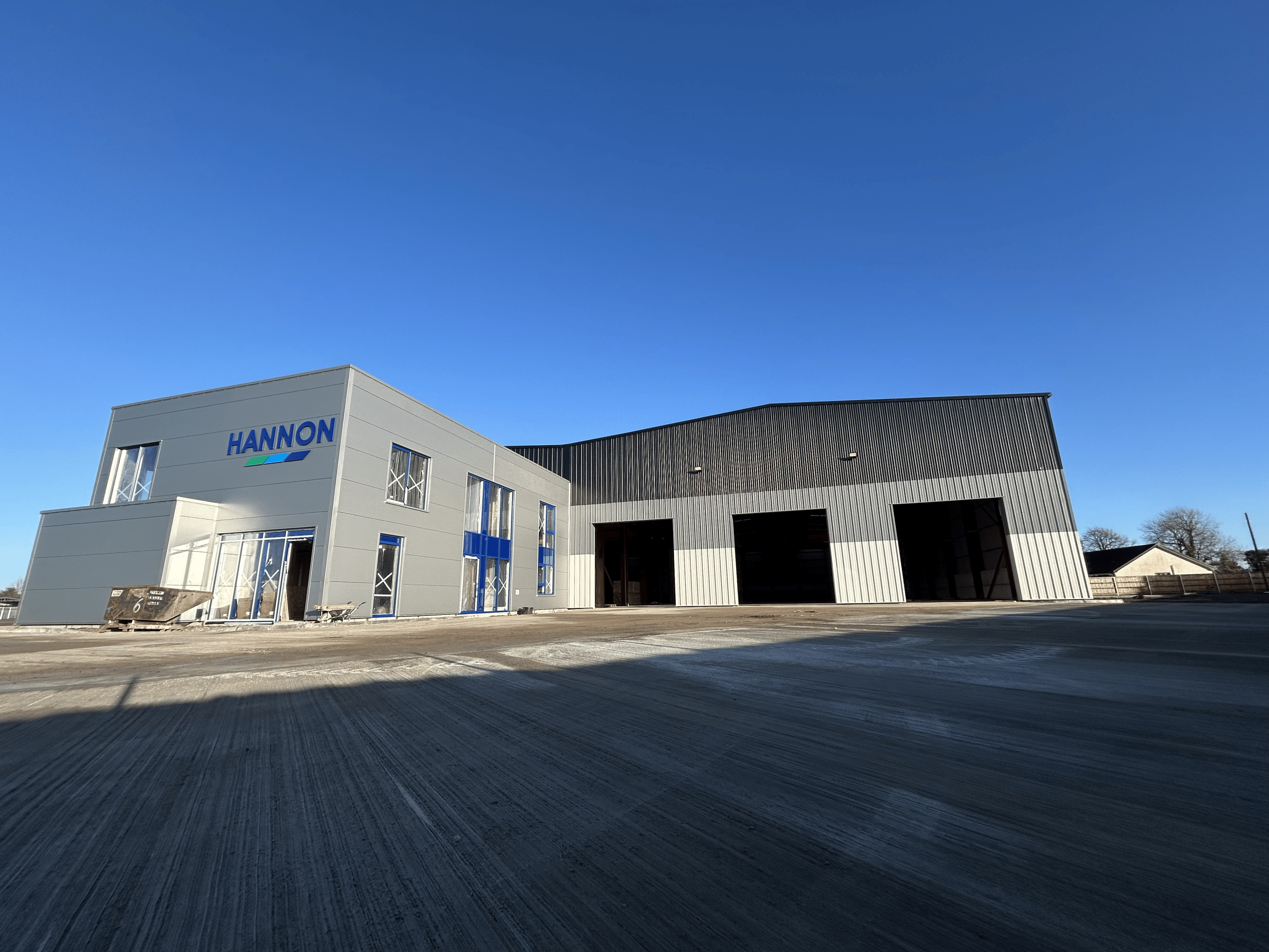 Warehouse under construction